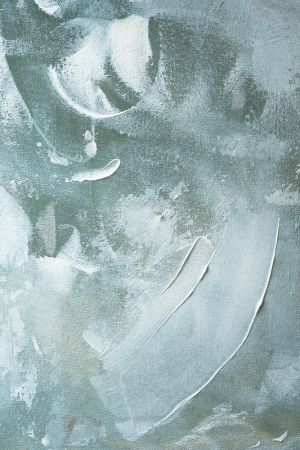 Green and White Acrylic No 4