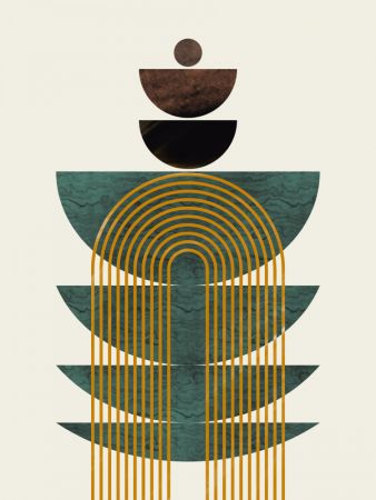 Aquamarine Marble Sphere Design