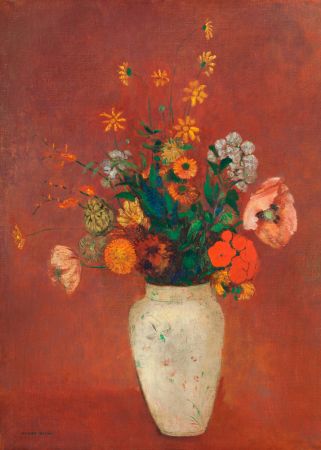 Bouquet In a Chinese Vas