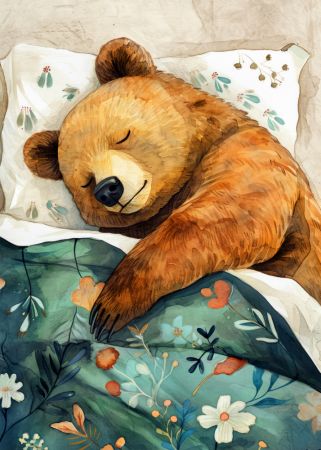 Sleepy Bear animal story
