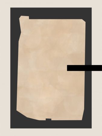 Abstract Beige Painting