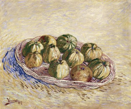 Still Life, Basket of Apples (1887)