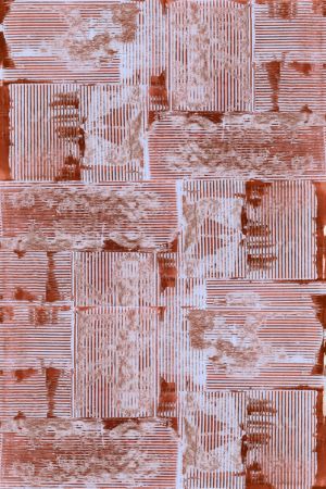Cinnabar Soft Lines Texture No2 Print