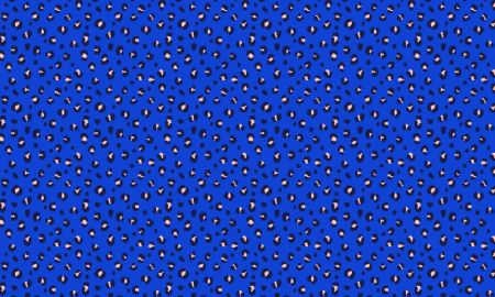 Leopard Pattern in Blue and Pink (pattern design)