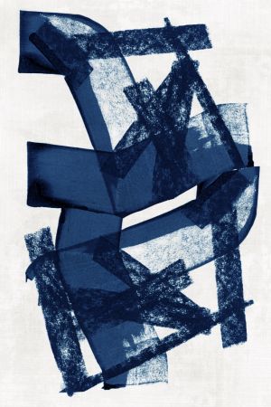 Abstract Blue Structure 2