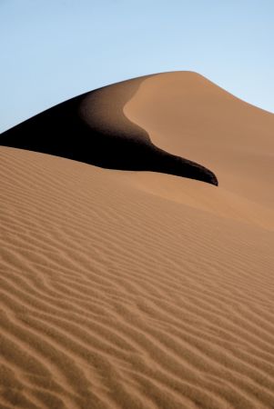 Sand dune In the desert