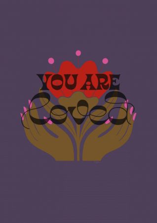 You Are Loved Purple