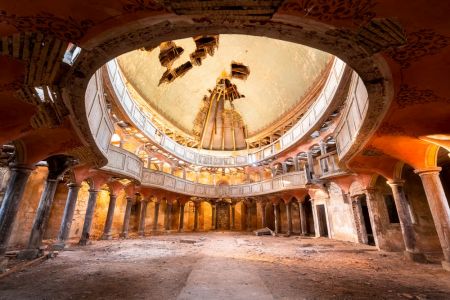 Round Chapel in Decay