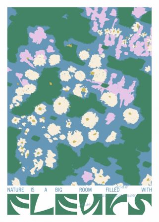 Jardin de fleurs - Green