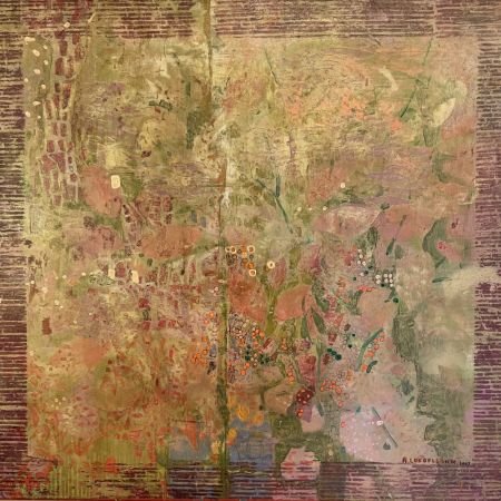 Still life with green leaves