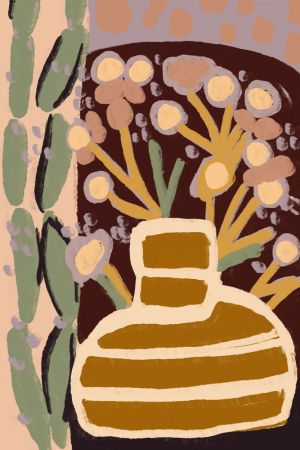 Pastel Flower Impression No 1