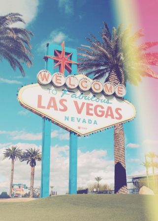 Vegas Sign Vintage