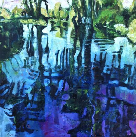 Gorgeous Ambiguous 100 X 100 Cm Huile Sur Toile 2023 Copie