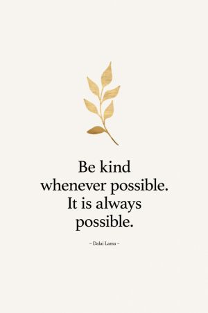 Always Be Kind