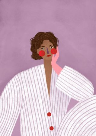 The Woman With the Pink Glove