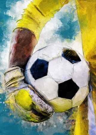 Football 4 sport art