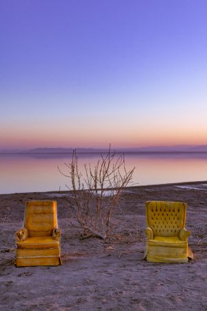 Bombay Beach Sunset