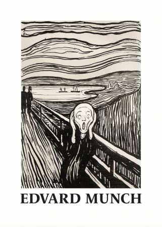 Skriet- The Scream - Monochrome Version