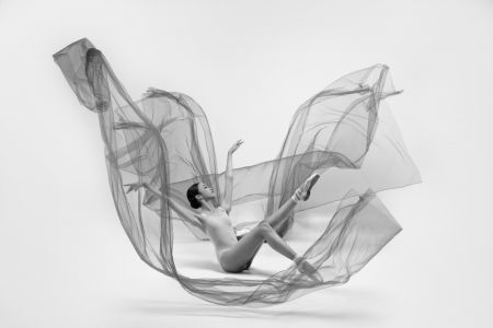 Ballerina Inside the cloth