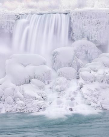 The Dreaming Frozen Waterfall