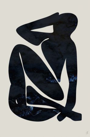 Dark Blue Woman