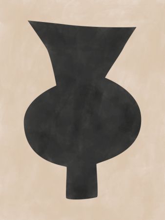 Black Vase Artwork