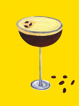 Espresso Martini Buttercup Yellow