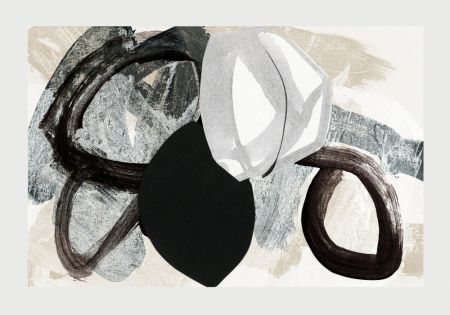 Abstract Mixedmedia Collage