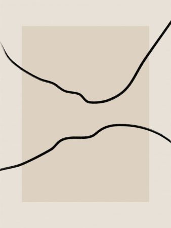 Soft Abstract Lines Art