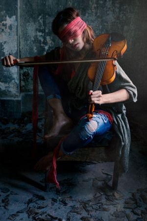 Eyes are not required for a beautiful music