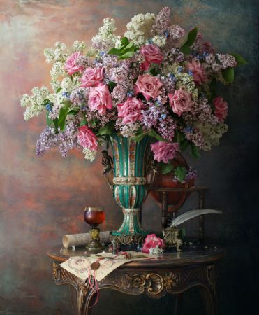 Still life with flowers