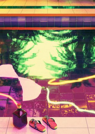 TROPICAL INDOOR POOL