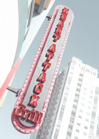 Las Vegas Neon Sign Grill Restaurant