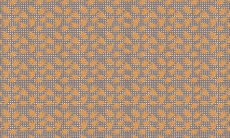 Psychedelic Terra Blossoms. 70s Retro Abstract Organic Geometry No. 03