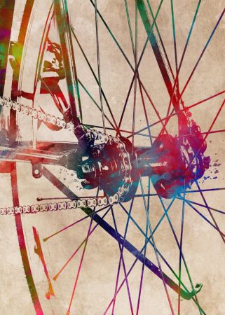 Cycling sport art 14