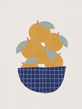 Bowl of Oranges 18x24