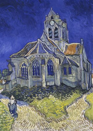 Vincent Van Gogh's the Church At Auvers (1890)