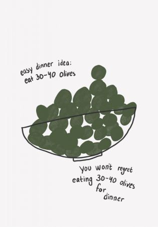 Olives for Dinner