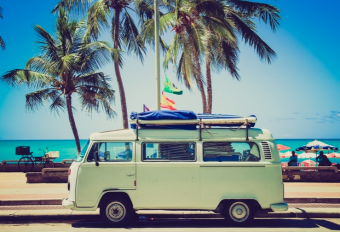 Travel inspired photo canvas