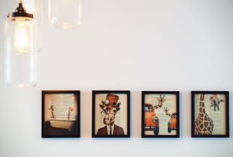 Home trends: wall of family photographs