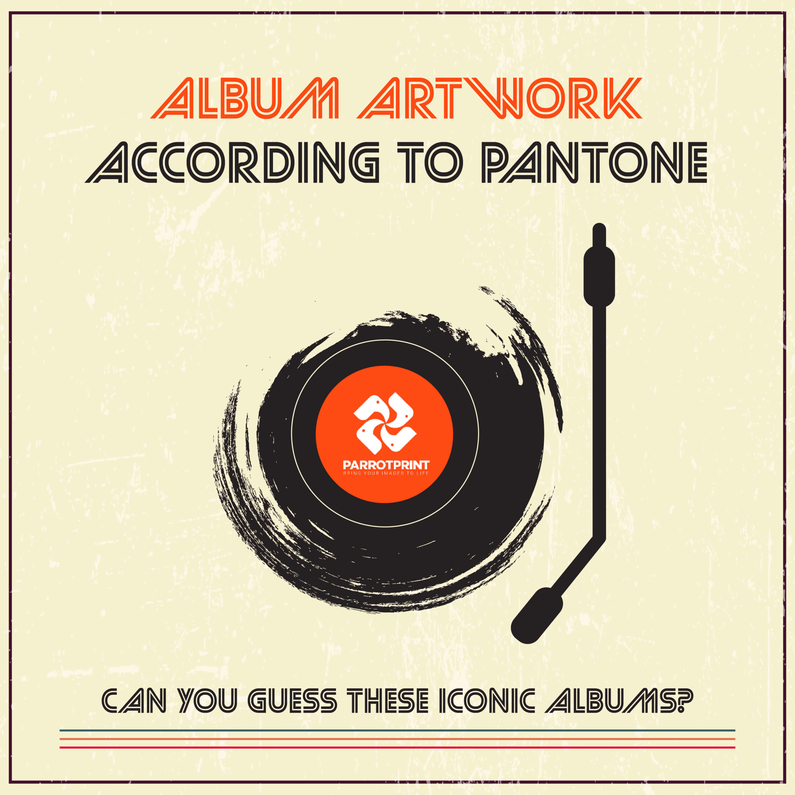 Album Artwork As Pantone: Famous Album Covers Without Text Quiz