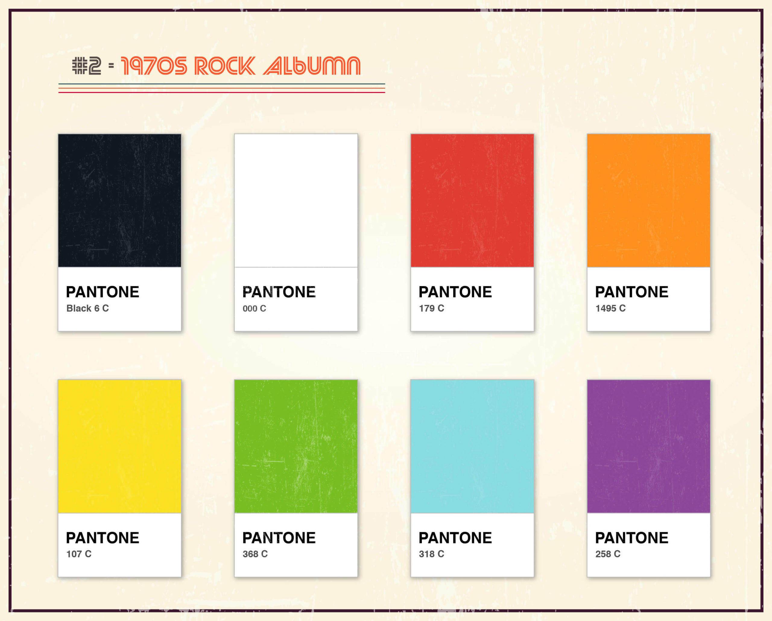 Album Artwork As Pantone: Famous Album Covers Without Text Quiz_2