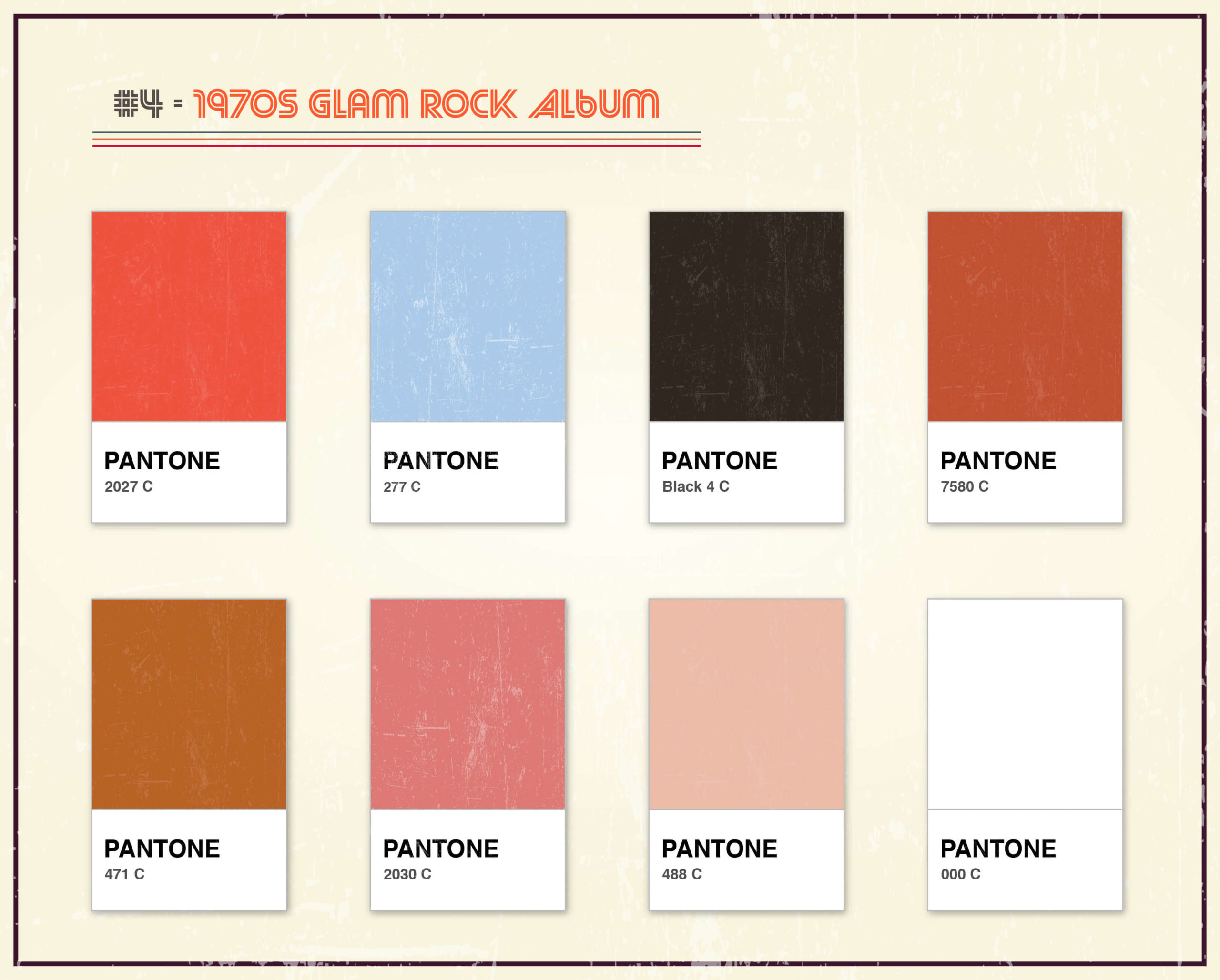 Album Artwork As Pantone: Famous Album Covers Without Text Quiz_4